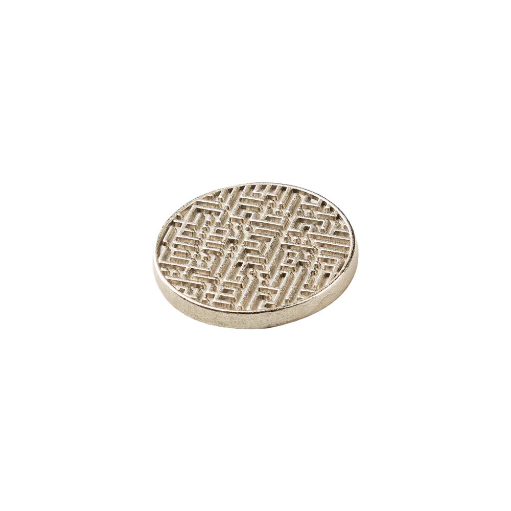 ADCB Silver Button MBT-75 24|1537