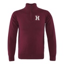 Harvard Qtr Zip Left Chest H Intarsia