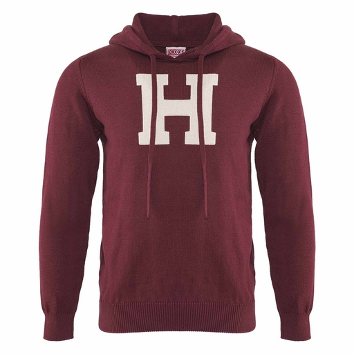 Harvard H Intarsia Hoodie